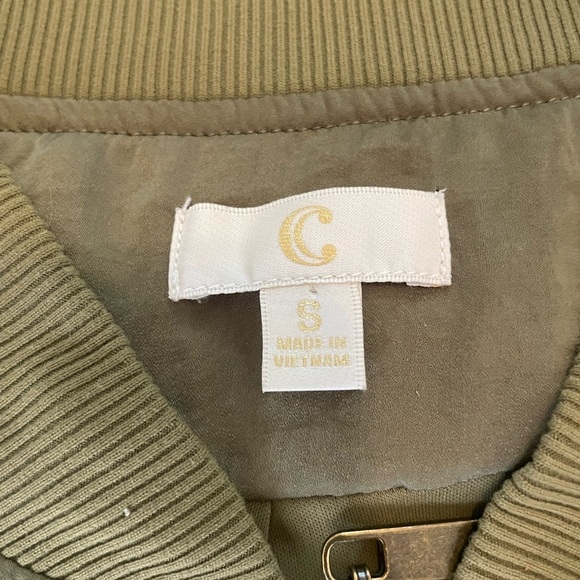 Charming Charlie Silky Fashion Retro Embroidered Windbreaker Womens Size (S) - Picture 3 of 6